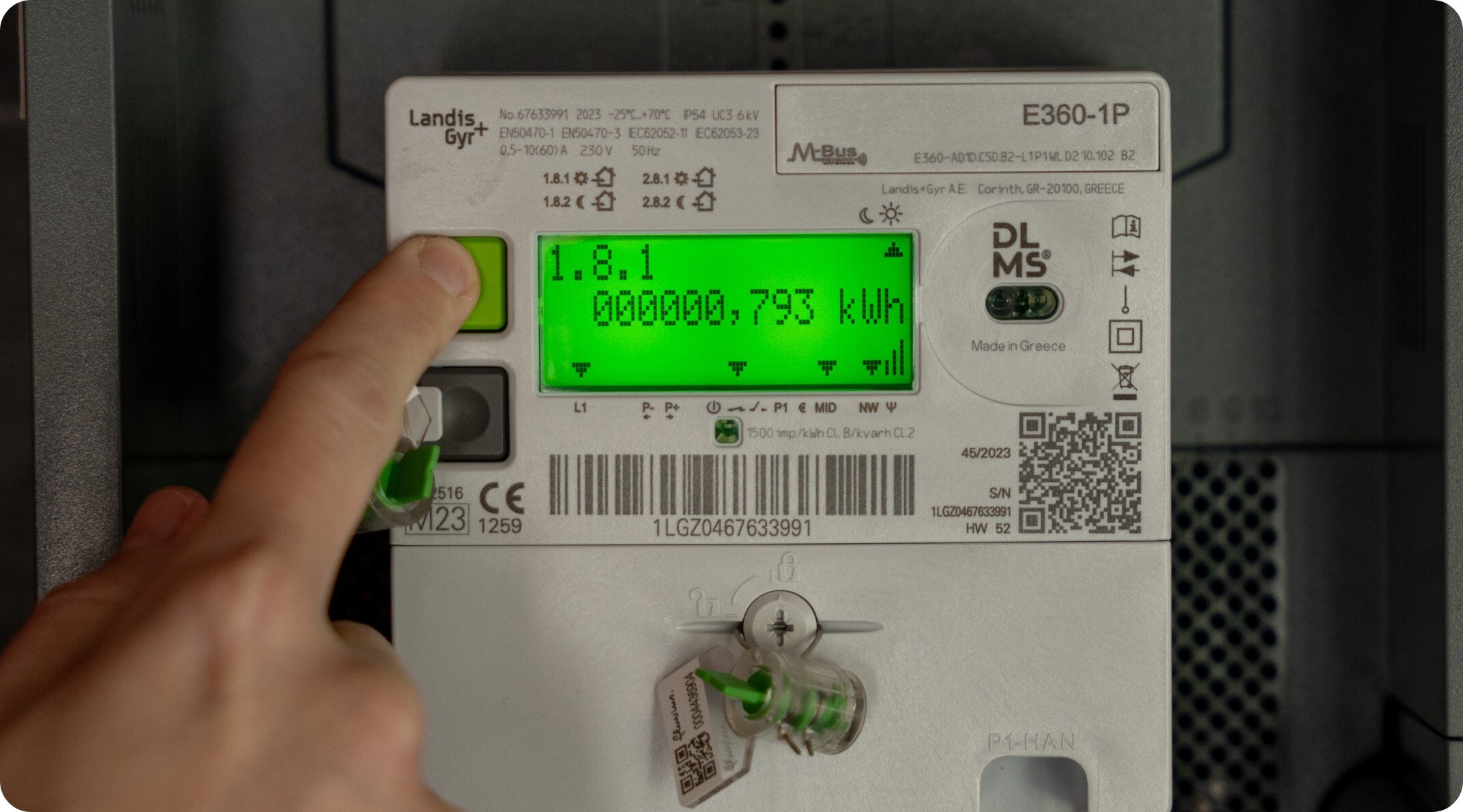 Digitale meter